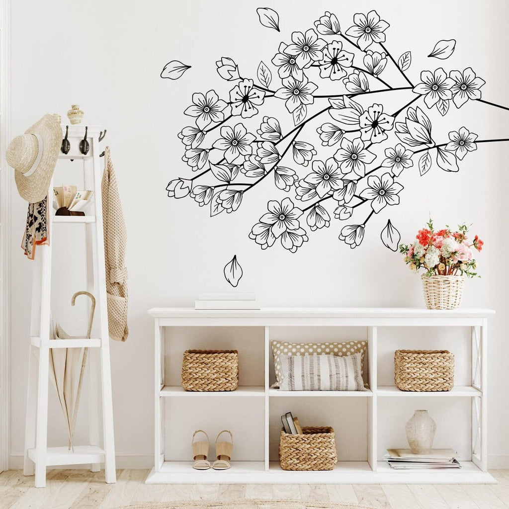 Cherry Blossom Branch Wall Decal