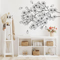 Cherry Blossom Branch Wall Decal