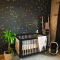 Zodiac Constellation Wall Decals: Nursery Star Decor