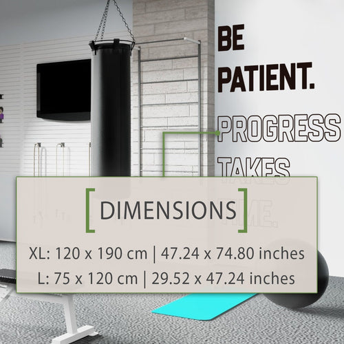 Be Patient. Progress Takes Time. Gym Wall Art Wall Sticker