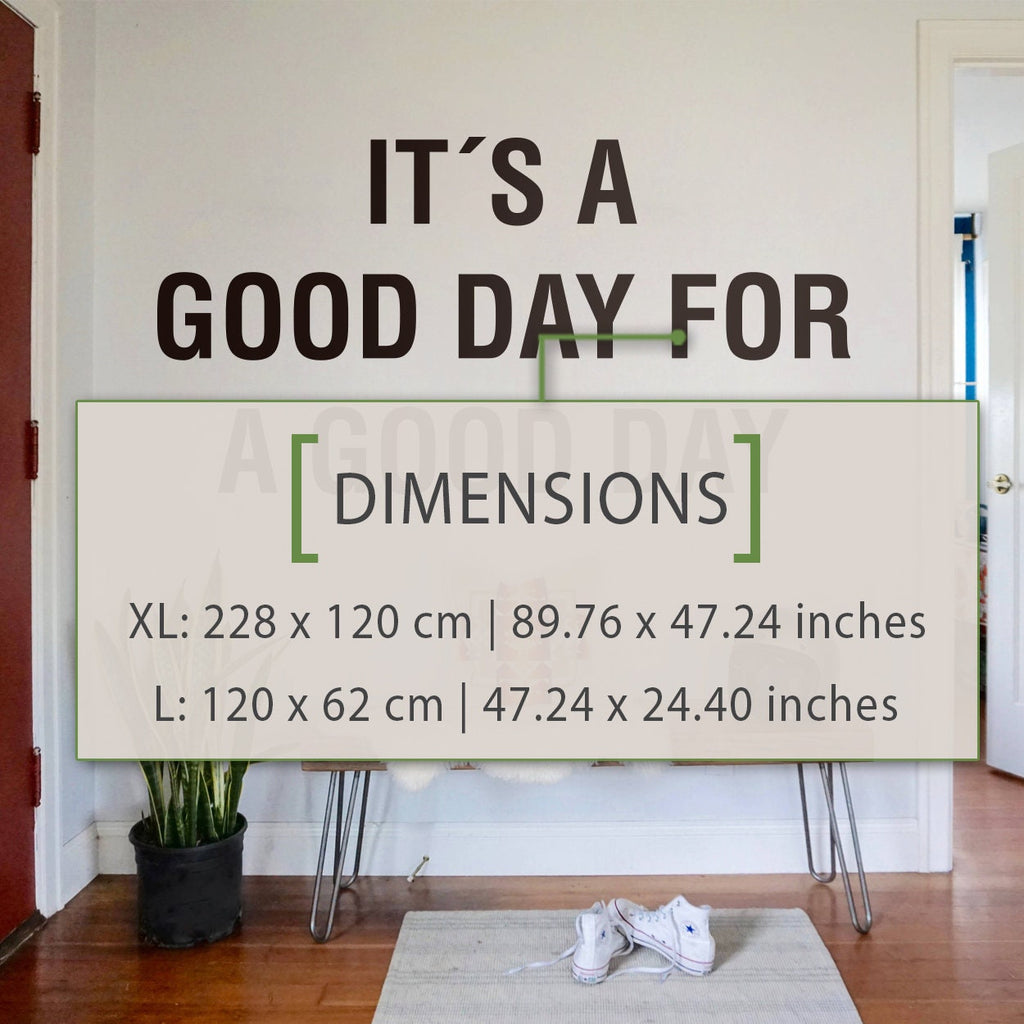 Good Day Wall Decal: Home Decor Vinyl Lettering