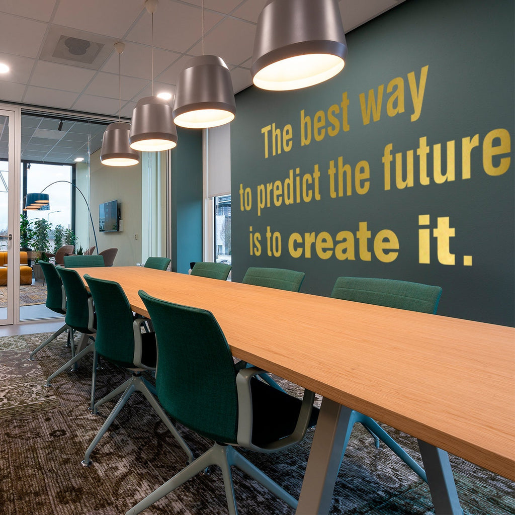 The best way to predict the future is to create it Office Wall Art Wall Decal Wall Art
