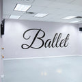 Ballet Studio Wall Decal: Dance Academy Decor