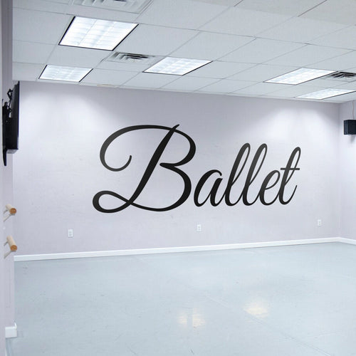Ballet Studio Wall Decal: Dance Academy Decor