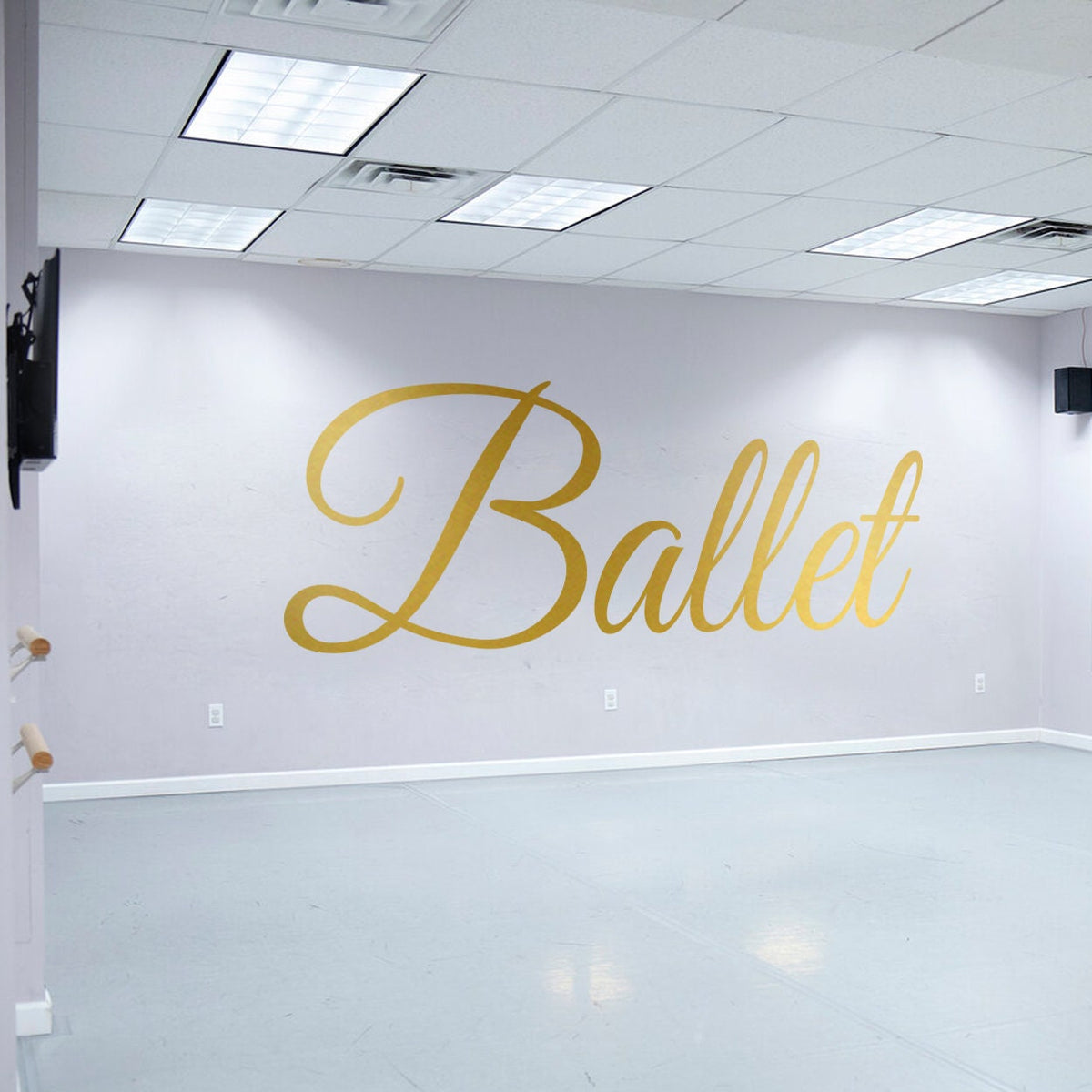 Ballet Studio Wall Decal: Dance Academy Decor