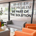 Teamwork Quote Wall Decal: Office Decor, Team Building Vinyl Sticker