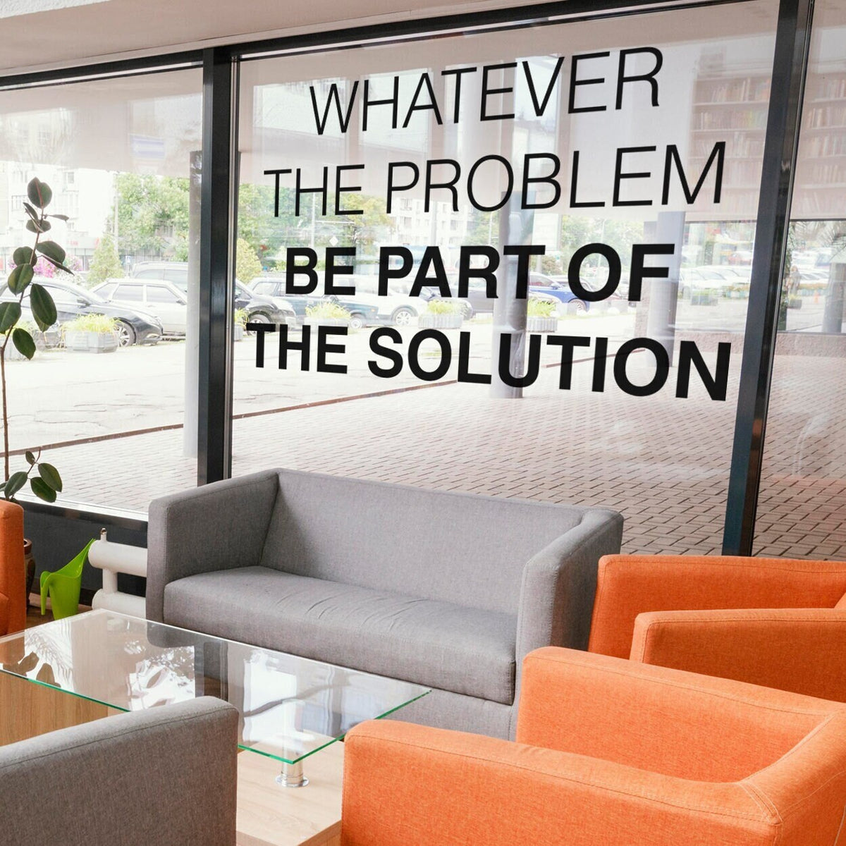 Teamwork Quote Wall Decal: Office Decor, Team Building Vinyl Sticker