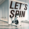 Motivational Wall Decal for Gym Consistency and Improvement