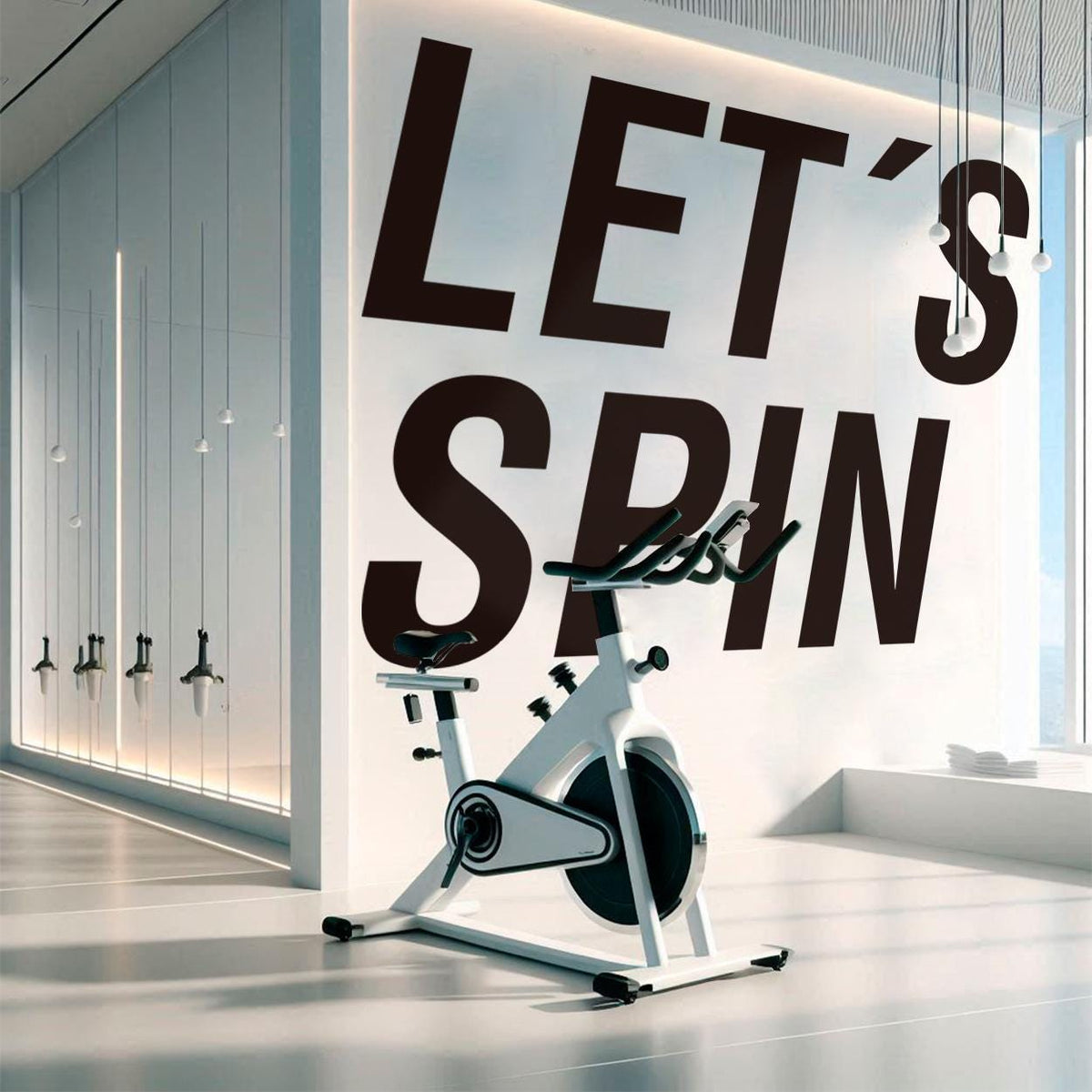 Motivational Wall Decal for Gym Consistency and Improvement