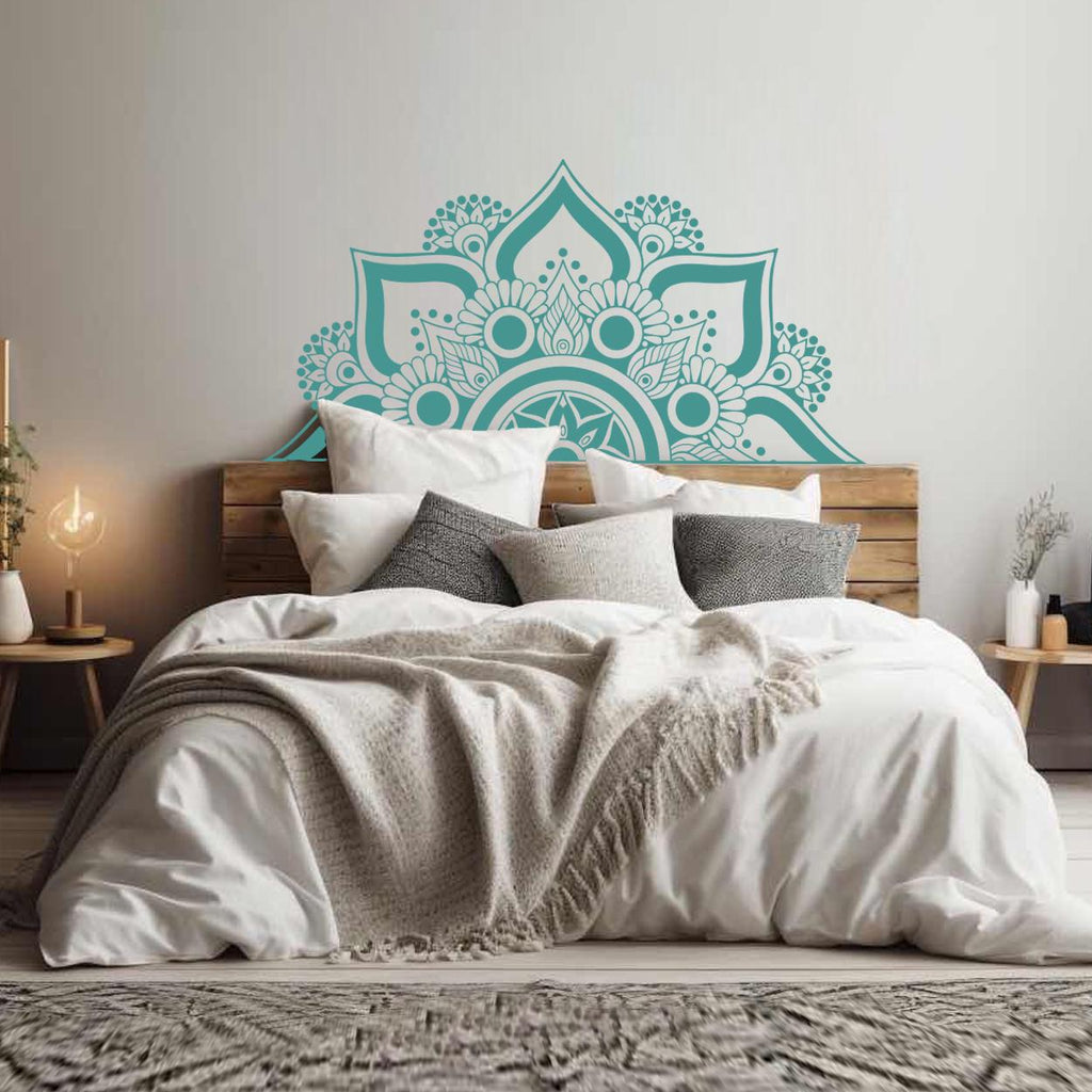 Bring Tranquility to Your Home with a Minimalist Die-Cut Vinyl Mandala Wall Decal