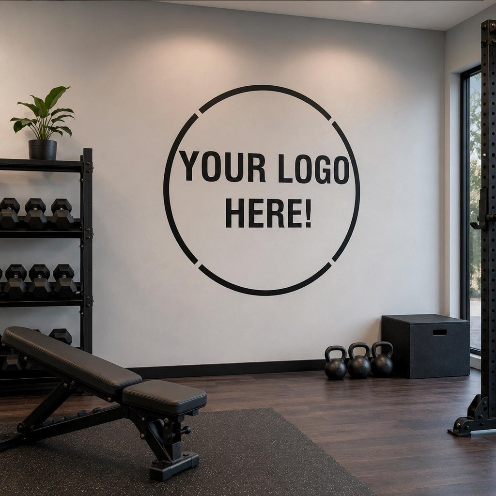 Custom Logo Wall Decal for Business: Storefront Window Vinyl Sign