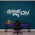 Game On Wall Decal, Gaming Room Controller Wall Art, Gamer Bedroom Vinyl Decor