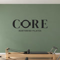 Core Pilates Wall Decal, Strong From The Inside Wall Art, Custom Studio Name Sign, Barre Workout Decor, Pilates Teacher Gift