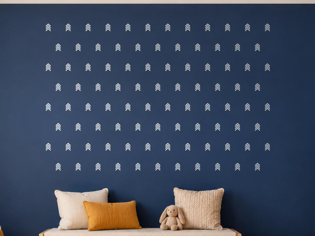 Arrow Wall Decals Set, Boho Nursery Decor and Kids Room Wall Art