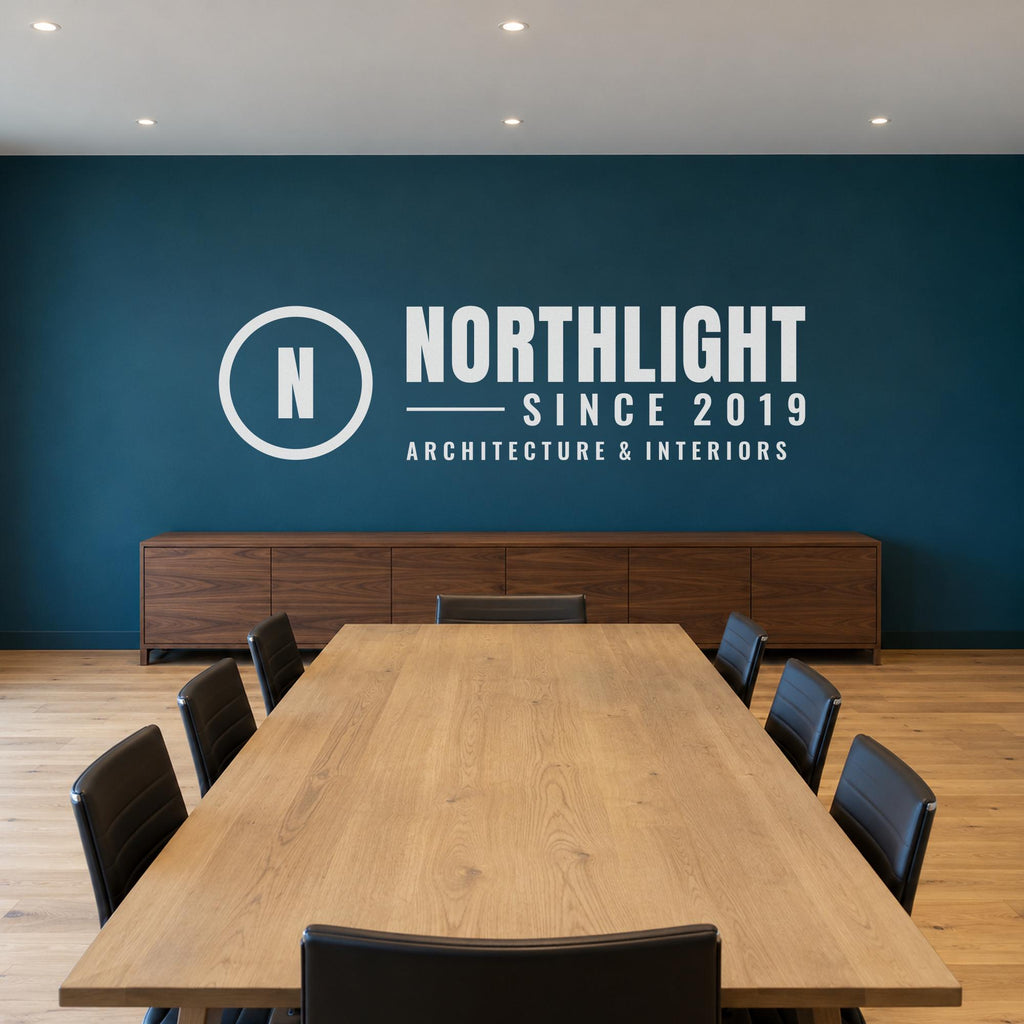Custom Logo Wall Decal for Office Reception, Custom Business Name Sign, Office Logo Sign, Lobby Wall Decor, Company Name Lettering