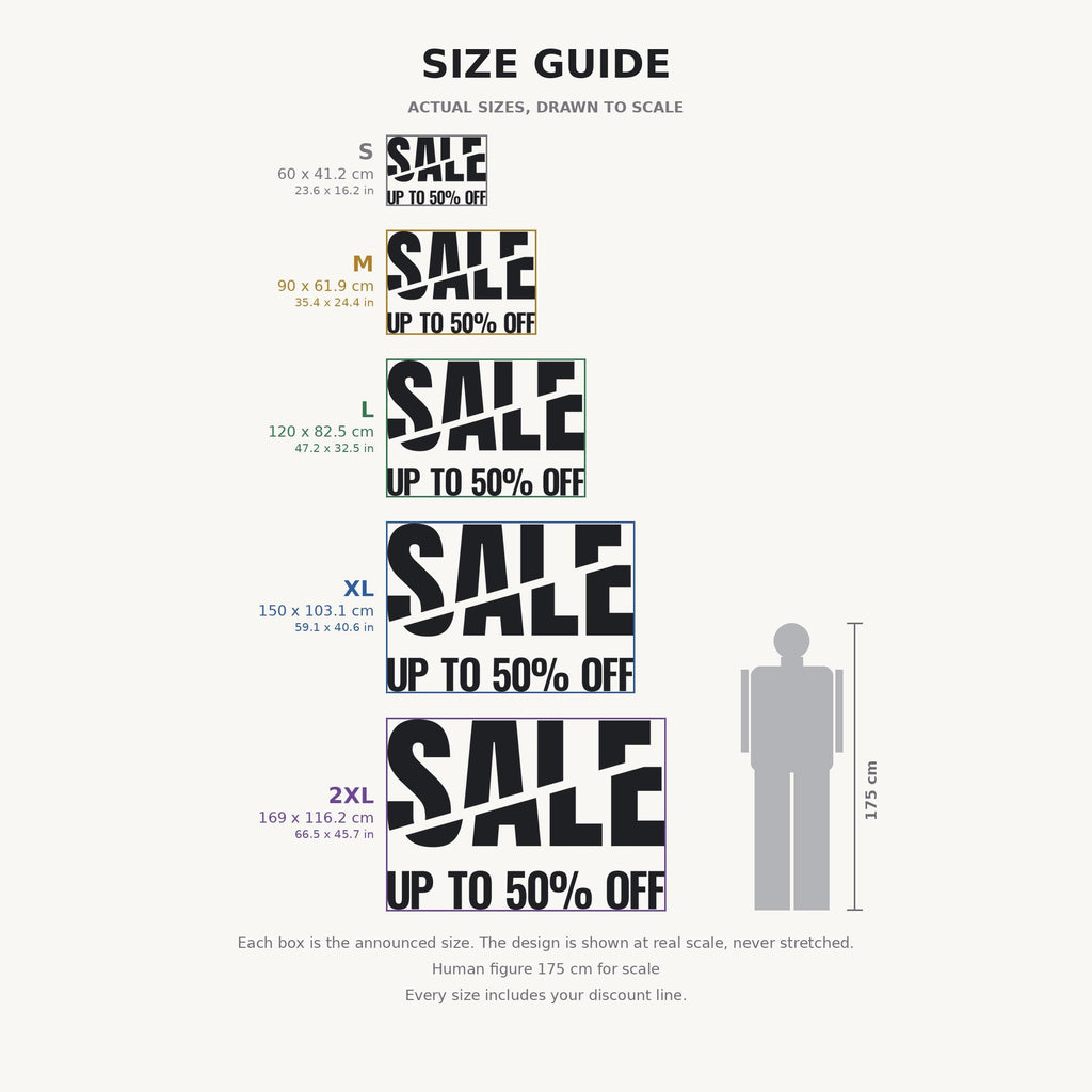 Sale Window Decal, Custom Discount Sign for Retail Store, Boutique Window Lettering, Clearance Signage, Shop Wall Decor