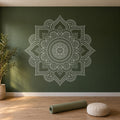Sacred Geometry Mandala Wall Decal: Boho Vinyl Wall Art