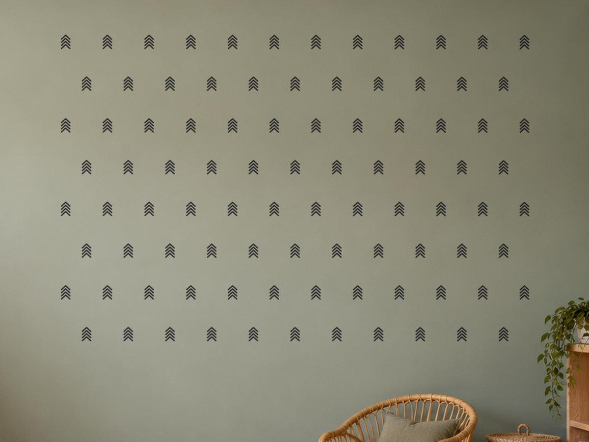 Arrow Wall Decals Set, Boho Nursery Decor and Kids Room Wall Art