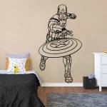 Captain America Wall Sticker