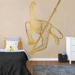 Spider-Man Wall Decal - Gold Foil