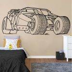 Batmobile Wall Decal