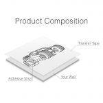 Batmobile Wall Decal - Product Composition