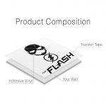The Flash Wall Decal - Product Composition