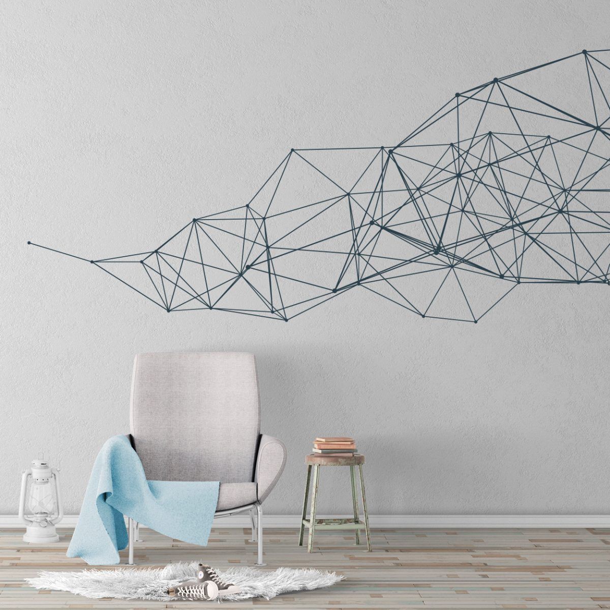 Abstract Art Wall Decal - Kuarki - Lifestyle Solutions