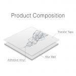 Abstract Art Wall Decal - Product Composition