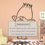 Branch Wall Decal - Dimensions