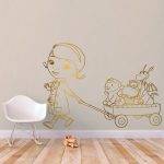 Doc Mcstuffins Wall Decal - Gold Foil
