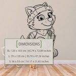 Everest Wall Decal Dimensions