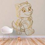 Everest Wall Decal Gold Foil