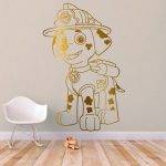 Marshall Wall Sticker - Gold Foild