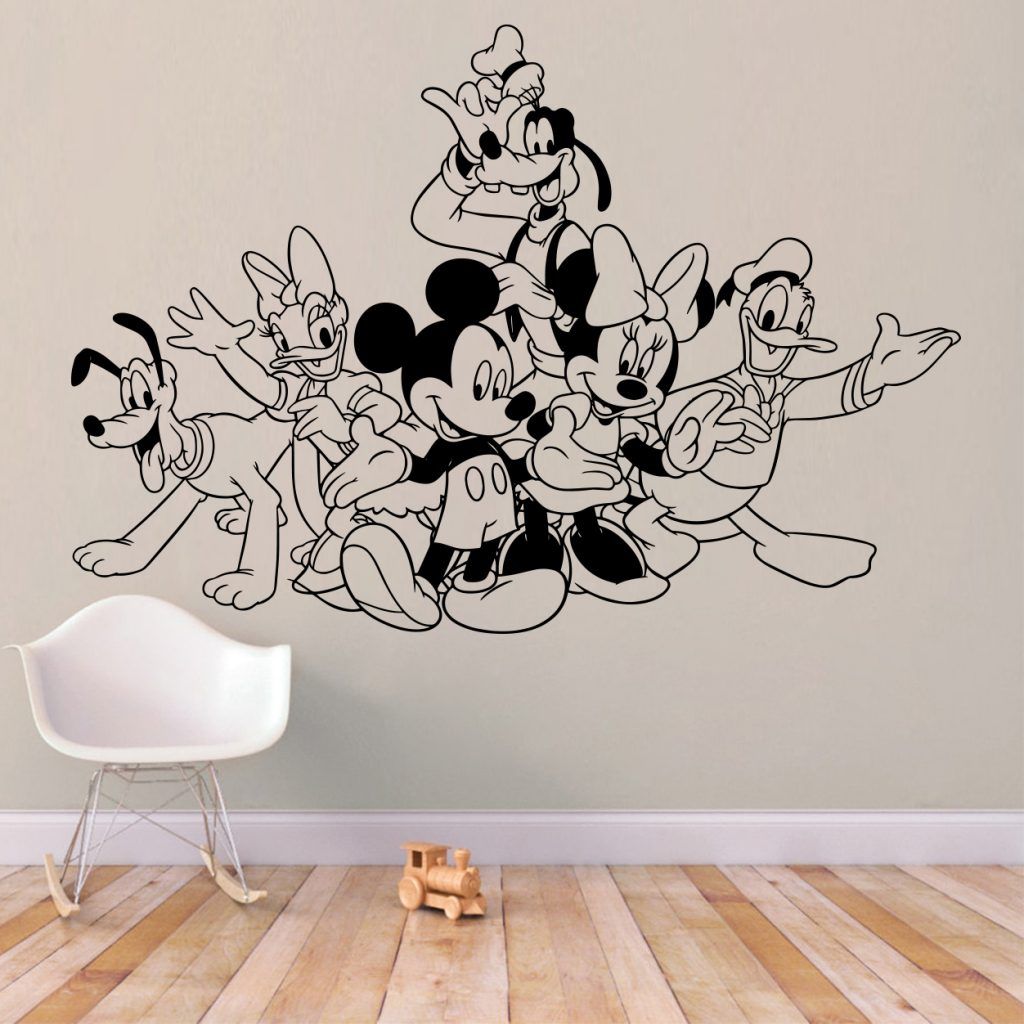 Mickey and Friends Wall Sticker Kuarki Lifestyle Solutions