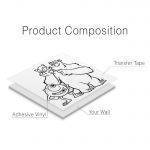 Monsters Inc Wall Decal - Product Composition