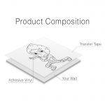 Night Ninja Wall Decal - Product Composition