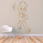 Ryder Wall Sticker - Gold Foil