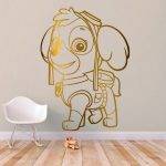 Skye Wall Decal - Gold Foil