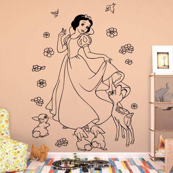 Snow White Wall Decal