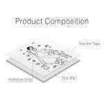 Snow White Wall Decal - Product Composition