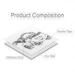 Tow Mater Wall Decal - Product Composition