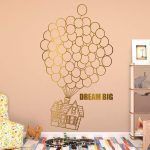 UP Wall Sticker - Gold