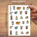 Cute Dogs Mockup Stickers Pack