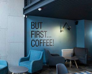 But First Coffee Wall Sticker