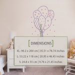 Chase Your Dreams Wall Decal - Dimensions