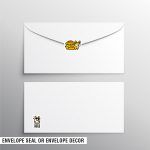 Cute Dogs Mockup Envelope