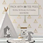 TeePee Wall Decal - Dimensions