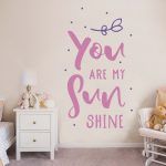 You Are My Sunshine Wall Decal