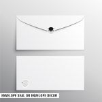 Scandinavian Animals Stickers Mockup Envelope